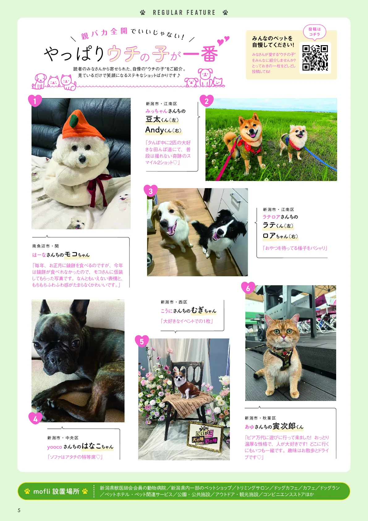 mofli創刊号 5ページ目